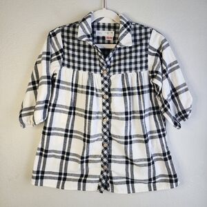 ZARA Flannel Dress 3/4